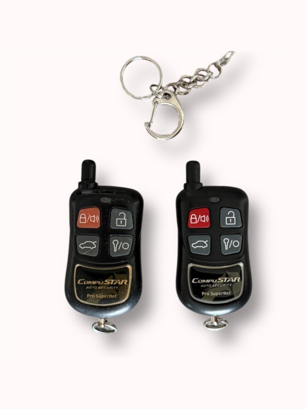 2 Compustar R1600 remotes + manuals (DISCONTINUED)